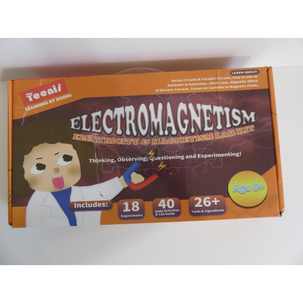 Electromagnetism Lab Kit Experiments Teenii Science Kit‎ Ages 8+ Homeschool - Picture 2 of 7